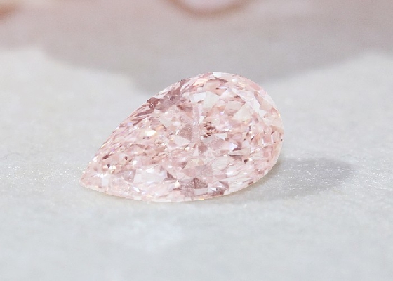 অভিনব গোলাপী CVD ল্যাবরেটরি হীরা 1.92ct IGI সার্টিফাইড পিয়ার আকৃতি