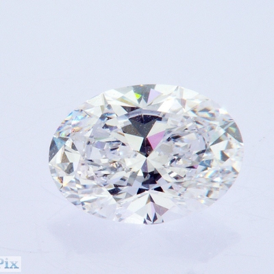 3.32ct ওভাল ব্রিলিয়ান্ট কট হিসাবে বড় হয়েছে CVD ল্যাব অব্যবহৃত হোয়াইট ডায়মন্ড নো Bowties আইজিআই সার্টিফাইড