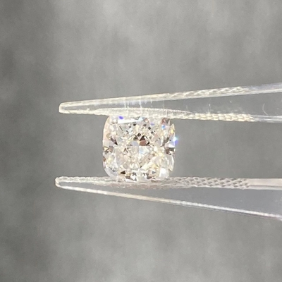 1.05CT স্কয়ার কুশন কাট ল্যাব তৈরি হোয়াইট ডায়মন্ডস এফ ভিভিএস 2 সিভিডি ল্যাব বড় ডায়মন্ডস