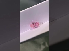 গোলাপী ওভাল সিভিডি ডায়মন্ড