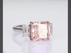 এনগেজমেন্ট রিং বিয়ের রিং ডায়মন্ড রিং ল্যাব তৈরি রঙিন ডায়মন্ড কানের দুল