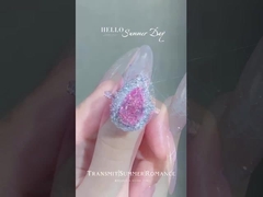 ল্যাব ডায়মন্ড জুয়েলারী ডায়মন্ড রিং দুল নেকলেস জুয়েলারী ডিজাইন গোলাপী মরিচ মূল্য পণ্য