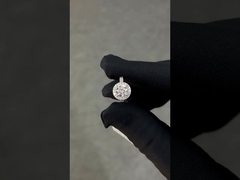 1.006ct ড্রিলের চারপাশে মহিলাদের রিং