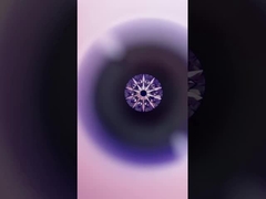 10 হার্টস অ্যান্ড অ্যারলস গোলাকার আকৃতির ল্যাবরেটরিতে চাষ করা ডায়মন্ড রিং জন্য এনগেজমেন্ট বিবাহের রিং কানের দুল